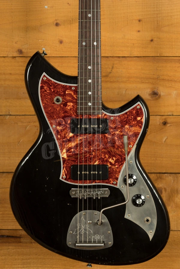 Novo Nucleus Serus J | Bull Black - Tortoise Shell Pickguard