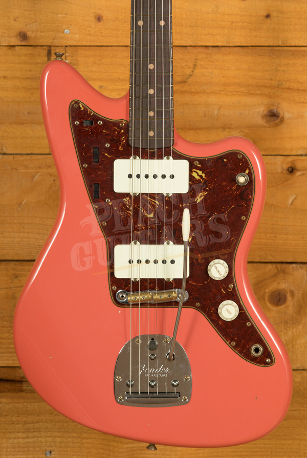 Fender Custom Shop '62 Jazzmaster Journeyman Relic Super Faded Aged Fiesta Red