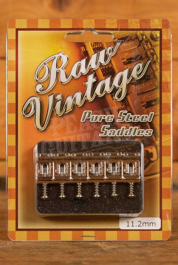 Raw Vintage Pure Steel Saddles RVS-112 11.2mm