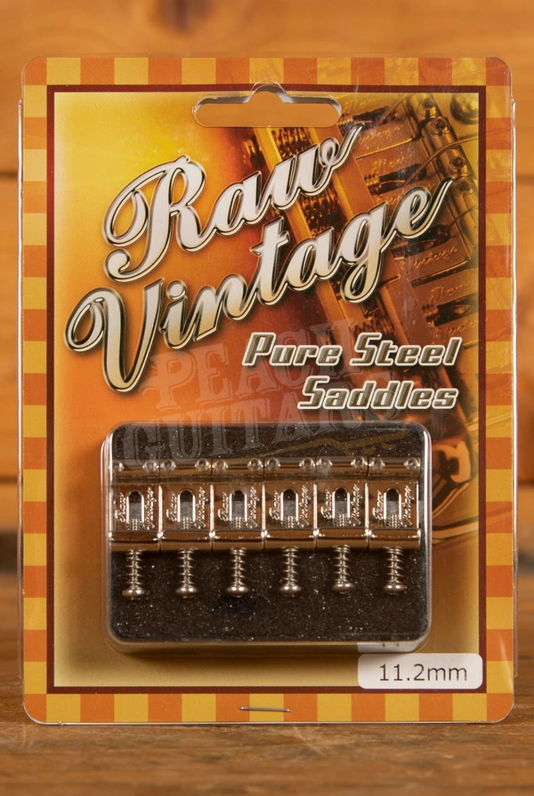 Raw Vintage 11.2mm Pure Steel Saddles