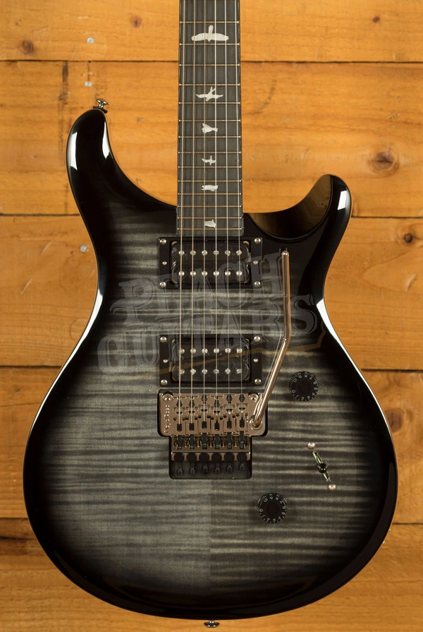 PRS SE Custom | Custom 24 "Floyd" - Charcoal Burst