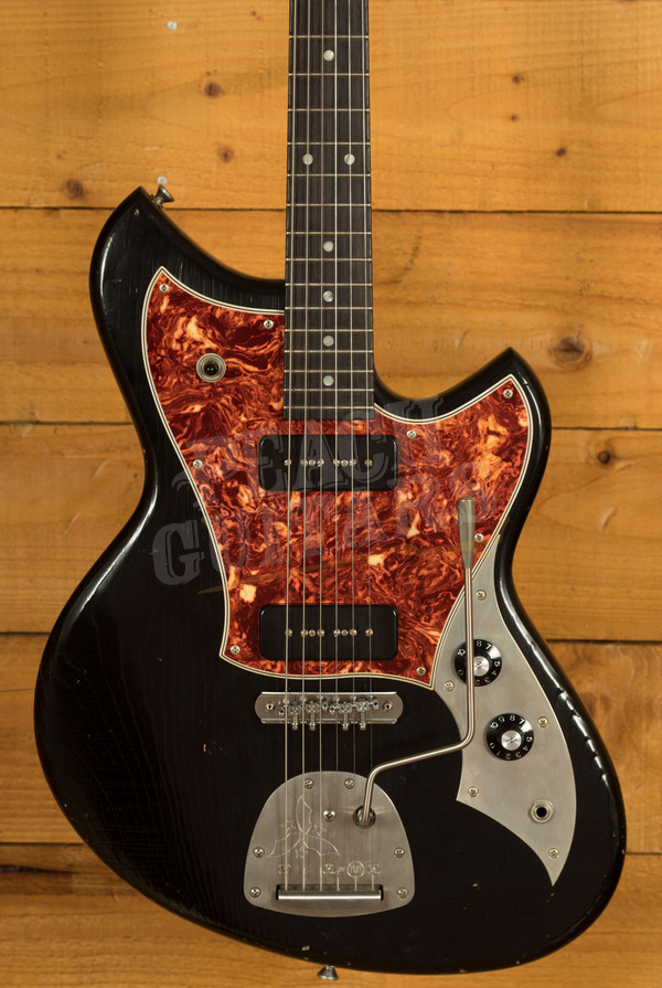 Novo Nucleus Serus J | Bull Black - Tortoise Shell Pickguard