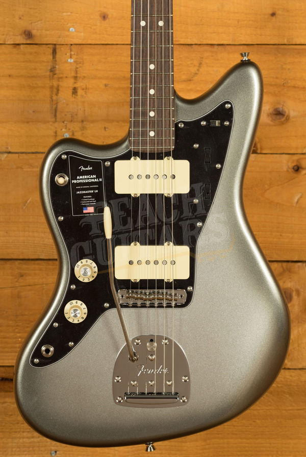 Fender American Professional II Jazzmaster | Rosewood - Mercury - Left-Handed