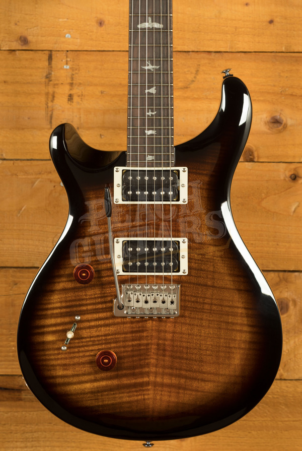 PRS SE Custom | Custom 24 "Lefty" - Black Goldburst - Left-Handed