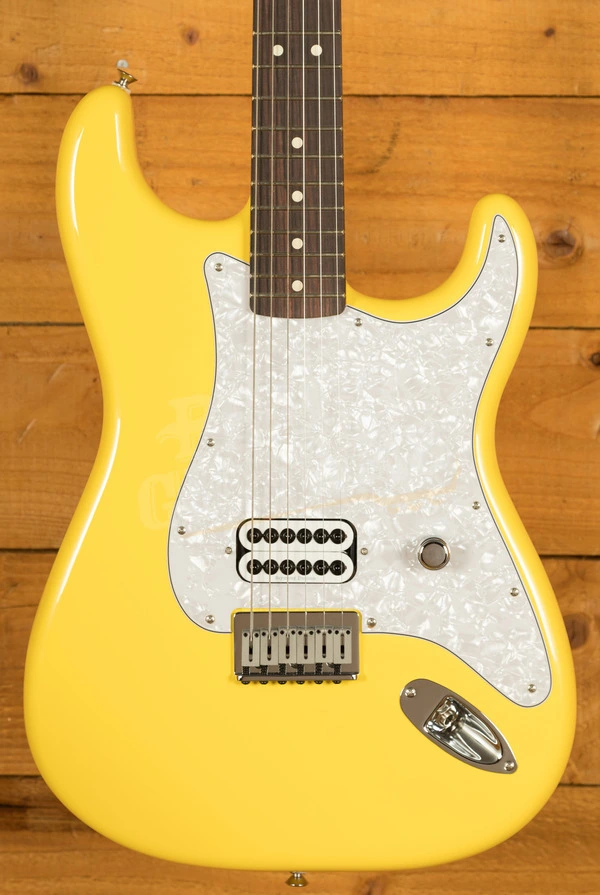 Fender Tom DeLonge Stratocaster - Rosewood - Graffiti Yellow