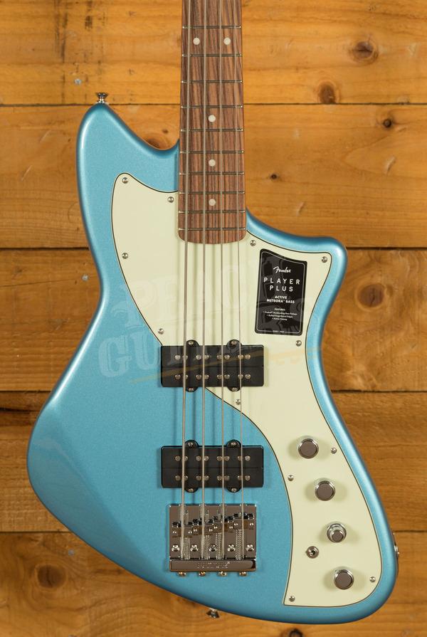 Fender Player Plus Active Meteora Bass | Pau Ferro - Opal Spark