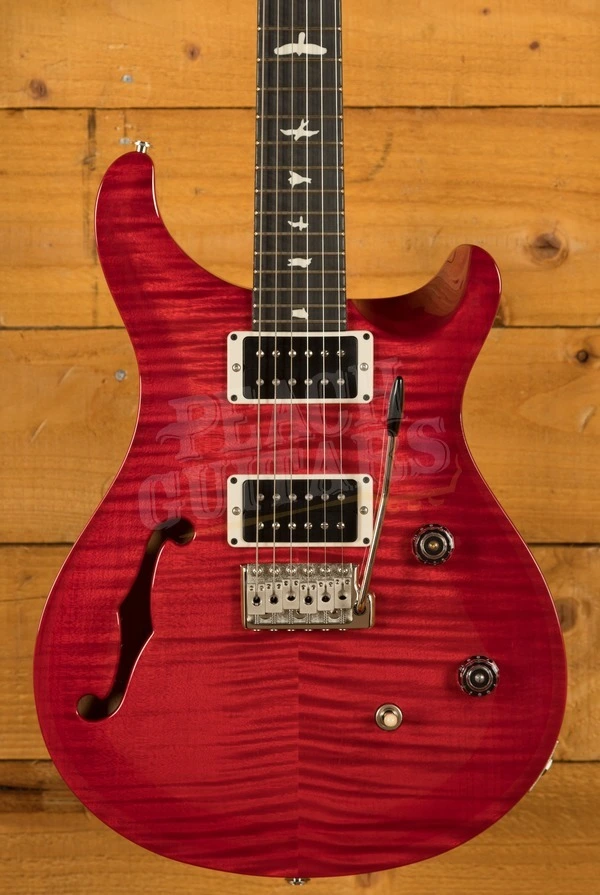 PRS CE24 Semi Hollow Scarlett Red