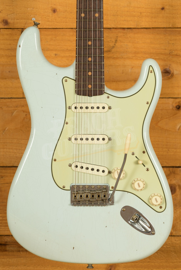 Fender Custom Shop Limited 59 Strat | Journeyman Relic Super Faded Aged Sonic Blue