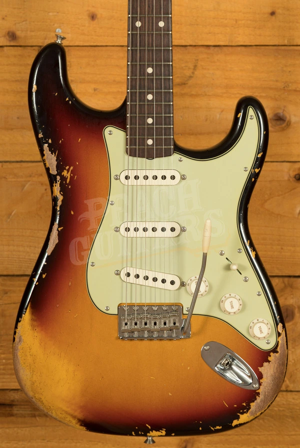 Fender Custom Shop 59 Strat - Heavy Relic 3-Tone Sunburst