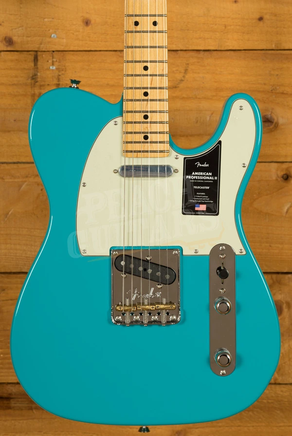 Fender American Professional II Telecaster - Maple - Miami Blue