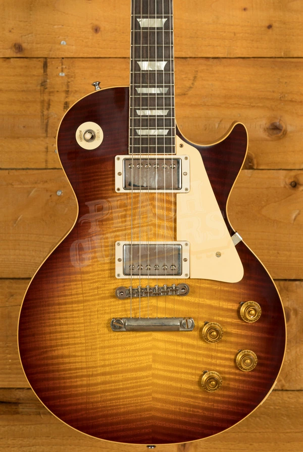 Gibson Custom '59 Les Paul Standard - Handpicked Top - Royal Tea Burst VOS 