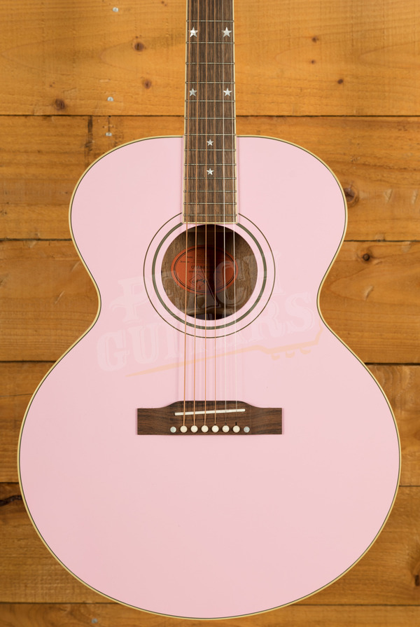 Epiphone Inspired By Gibson Custom J-180 LS | Pink