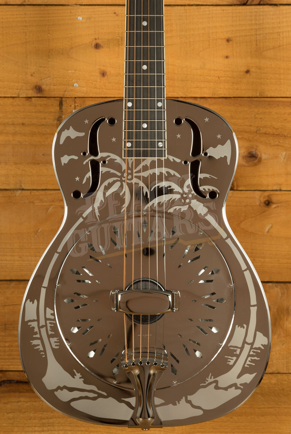 National Style O 14 | Biscuit Resonator - Steel Body