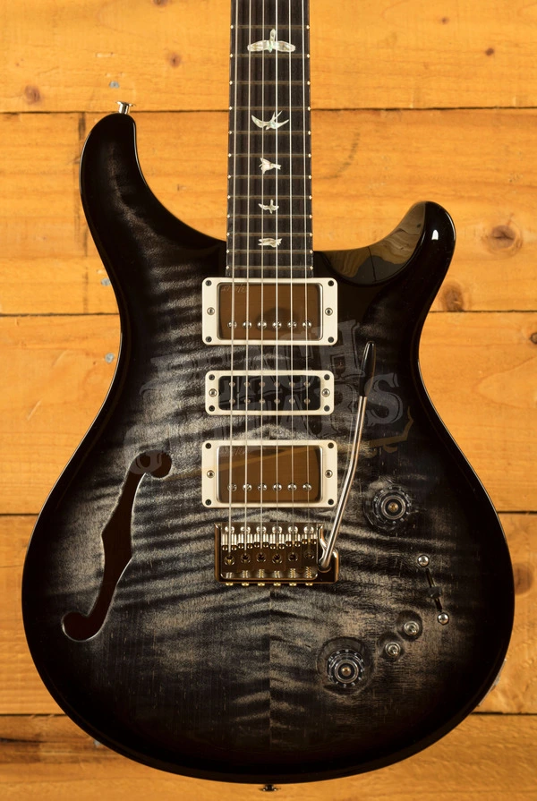 PRS Special Semi Hollow Charcoal Burst Pattern