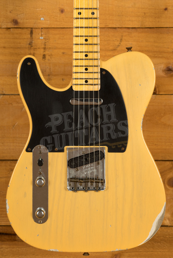 Fender Custom Shop '52 Tele Relic Nocaster Blonde Left Handed