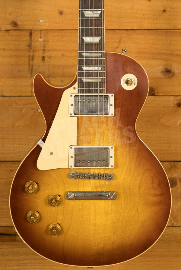 Gibson Custom 1958 Les Paul Standard Reissue | Iced Tea Burst - VOS *Left-Handed*