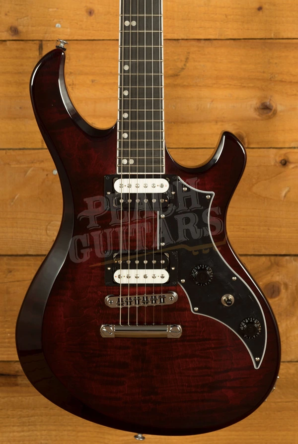 Gibson Victory Figured Top | Red Wine Burst