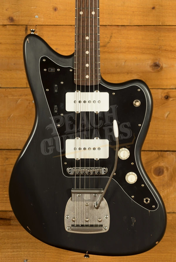 Nash Guitars JB-63 Black Jazz Bass - Heavy Aging - Matt's Music