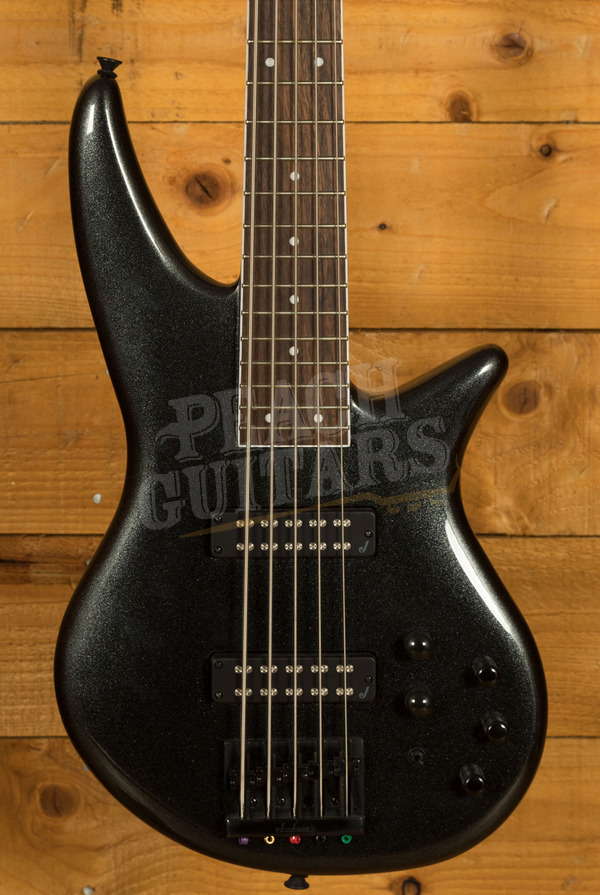 Jackson X Series Spectra Bass SBX V | Laurel - Metallic Black