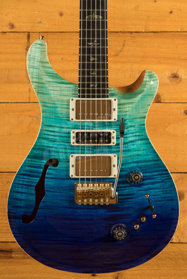 PRS Wood Library Special Semi-Hollow | Blue Fade