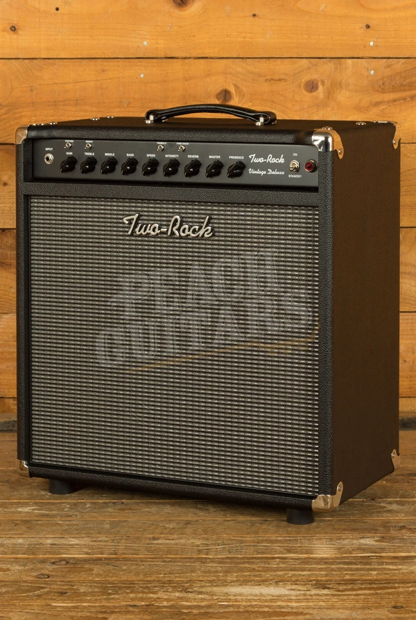 Two-Rock Vintage Deluxe 40w Combo Black Bronco w/Vintage Silver Cloth