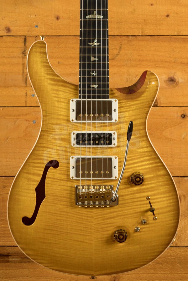 PRS Wood Library Special Semi-Hollow McCarty Sunburst w/ Flame Maple Neck