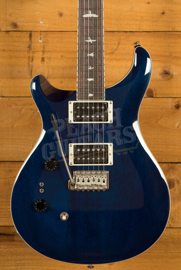 PRS SE Standard | SE Standard 24-08 - Translucent Blue Left Handed