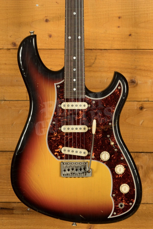 Novo Nucleus Idris S3 | '64 3-Tone Burst - Tortoise Shell Pickguard