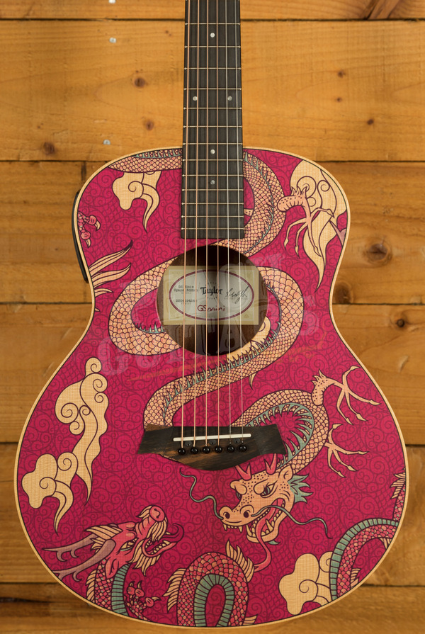 Taylor GS Mini Series | GS Mini-e Special Edition Dragon Art Top