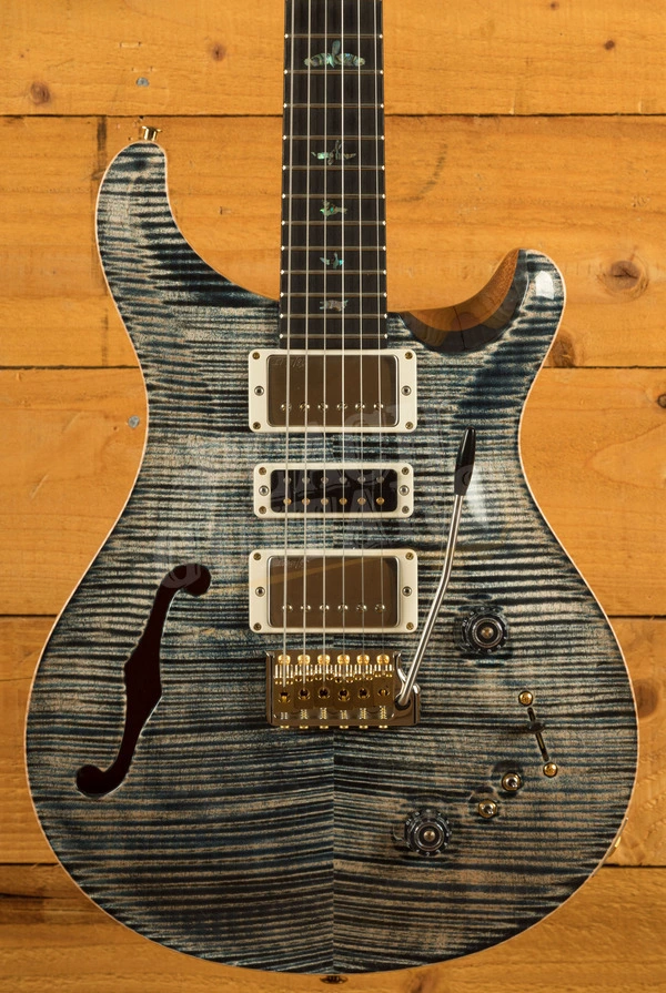 PRS Wood Library Special Semi-Hollow | Faded Whale Blue