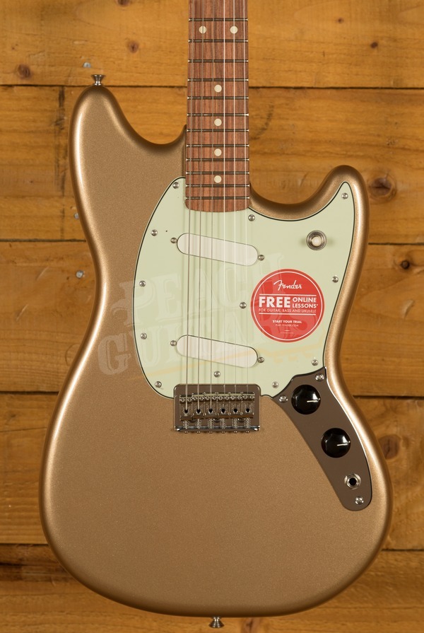 Fender Player Series Mustang Firemist Gold Peach Guitars