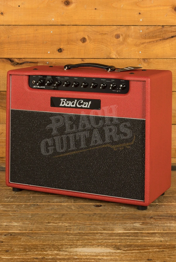 Bad Cat Jet Black Electric Guitar Amplifier Combo - 38W - Vermillion Bronco