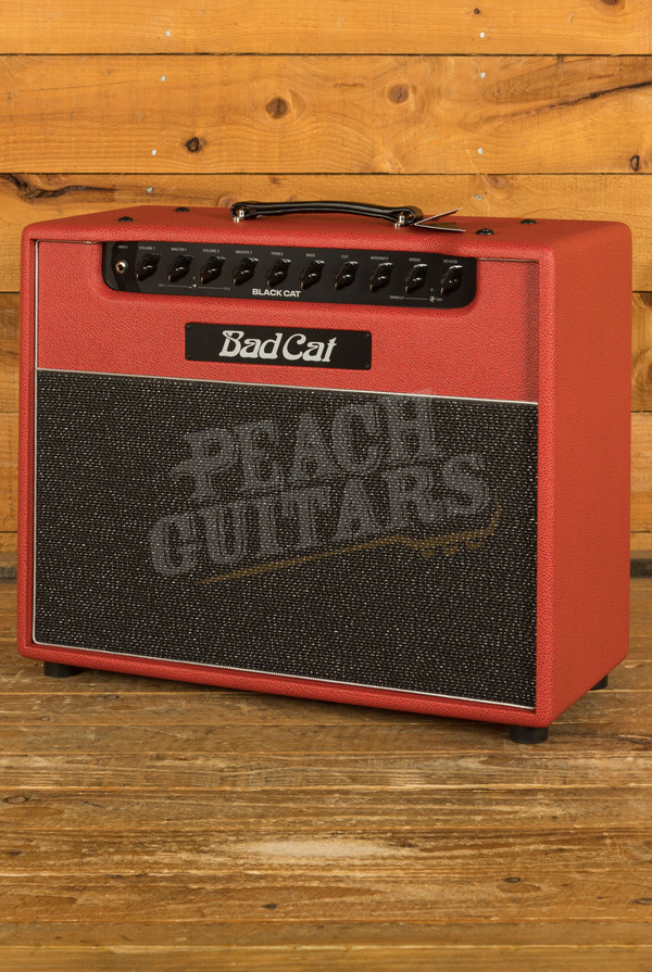 Bad Cat Black Cat | 20-Watt Combo - Custom Colour Vermillion Bronco