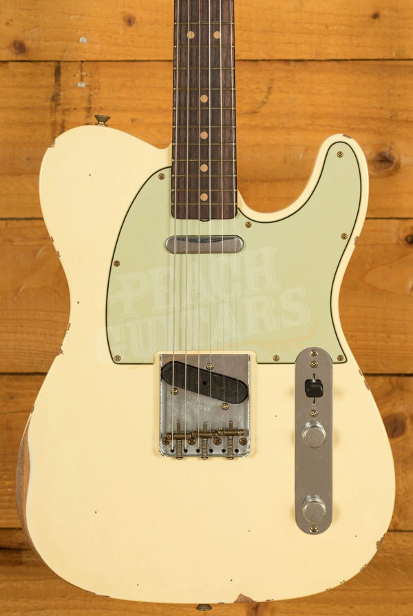 Fender Custom Shop 63 Tele - Relic Aged Vintage White
