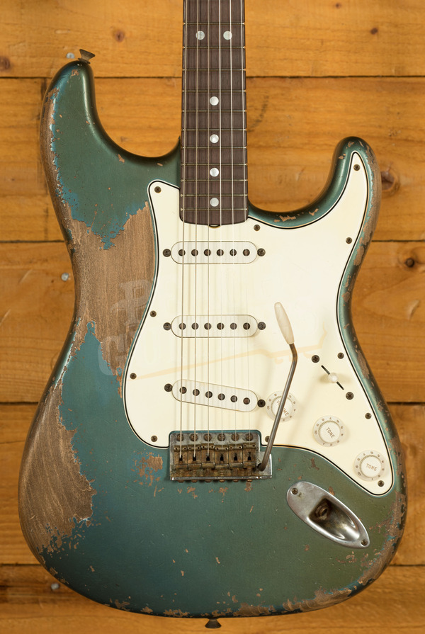 Fender Custom Shop Masterbuilt Vincent Van Trigt '65 Strat Heavy Relic Aged Lake Placid Blue