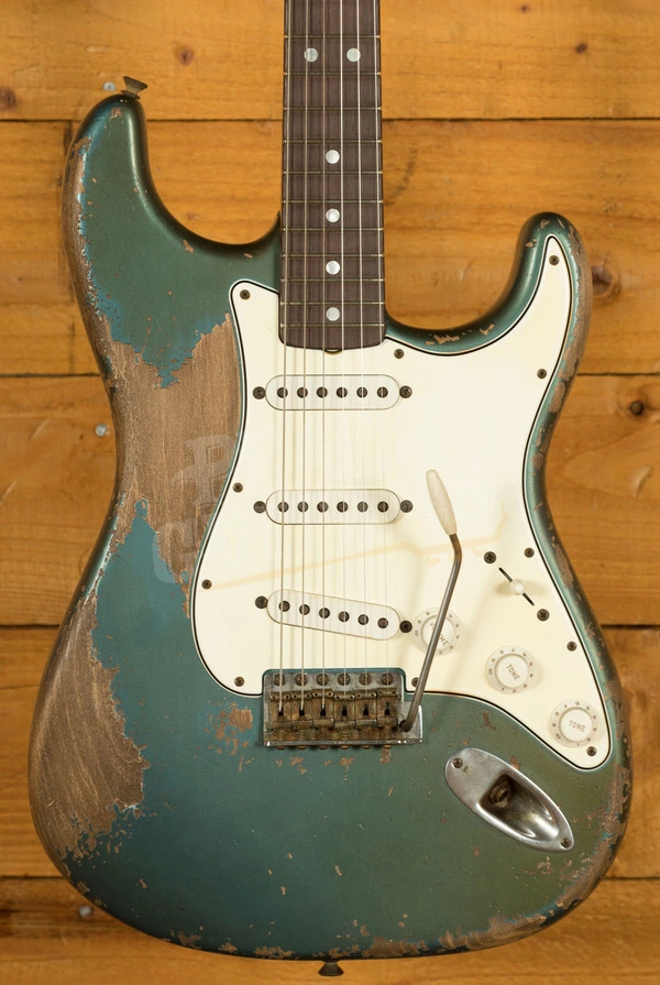 Fender Custom Shop Masterbuilt Van Trigt 65 Strat - Heavy Relic Aged Lake Placid Blue
