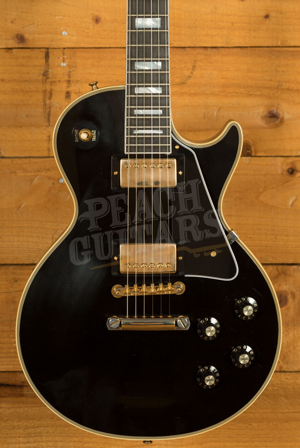 Gibson Custom Murphy Lab 1968 Les Paul Custom Reissue Ebony - Ultra Light Aged