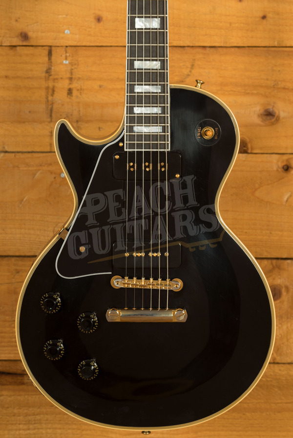 Gibson Custom 1954 Les Paul Custom Ebony VOS GH - Left-handed