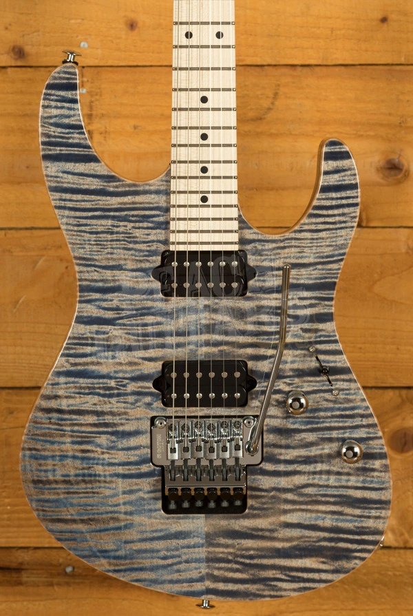 Suhr Modern Pro HH Trans Blue Denim Slate Maple