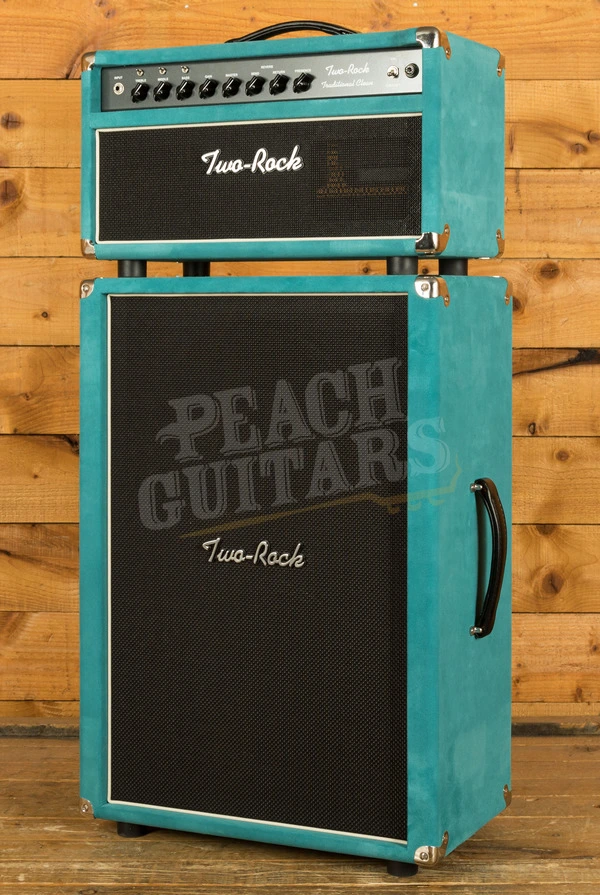 Two-Rock Traditional Clean 100w Head & 2x12 Cab - Teal Suede