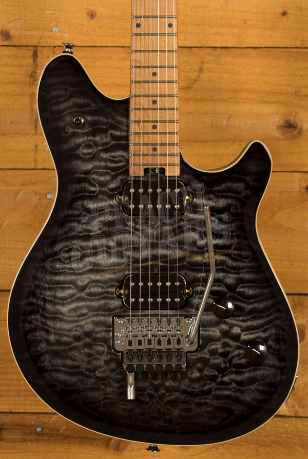 EVH Wolfgang Special QM, Baked Maple Fingerboard, Charcoal 