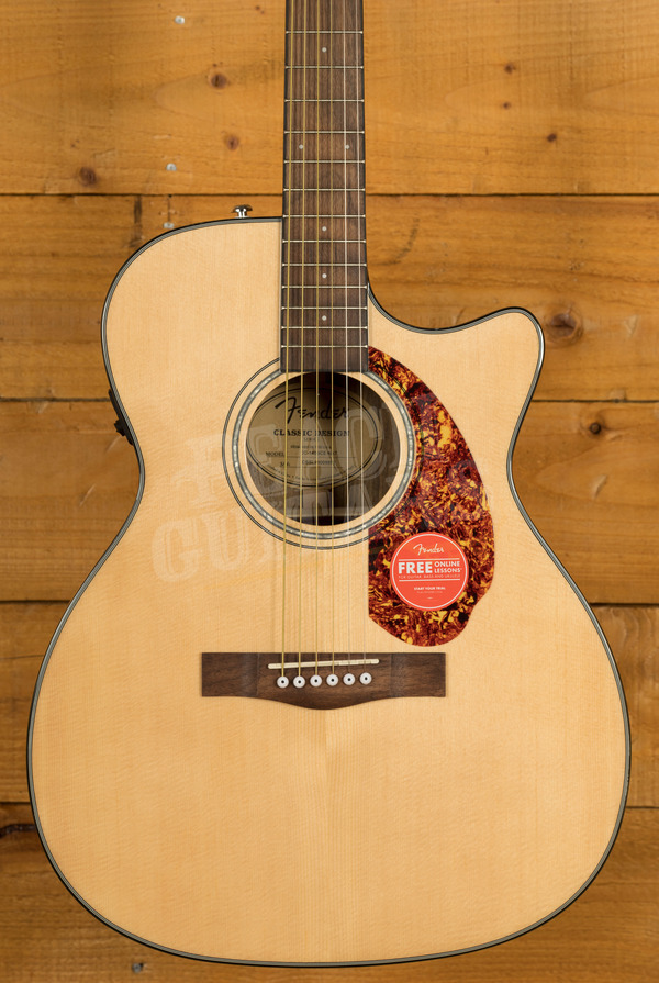Fender CC-140SCE Concert w/Hard Case - Natural