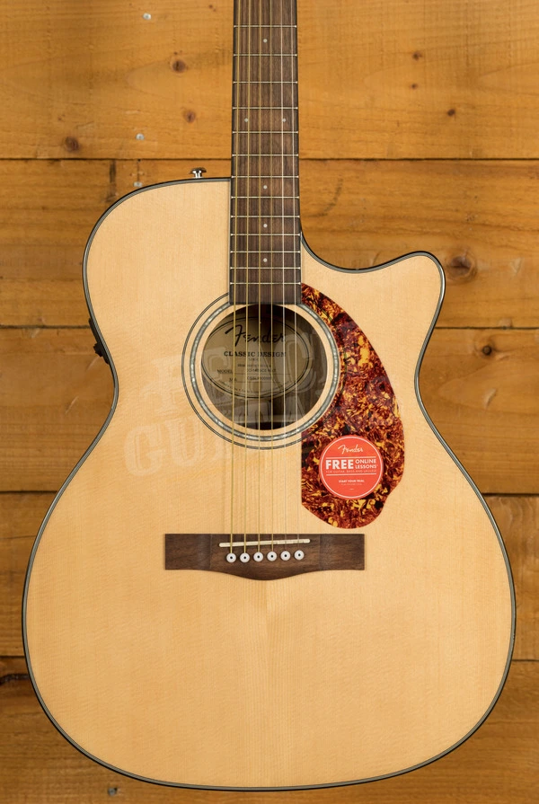 Fender CC-140SCE Concert w/Hard Case - Natural