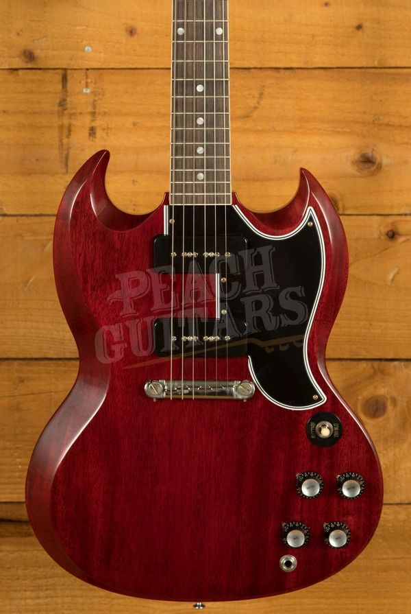 Gibson Custom 1963 SG Special Reissue Lightning Bar | Cherry Red VOS
