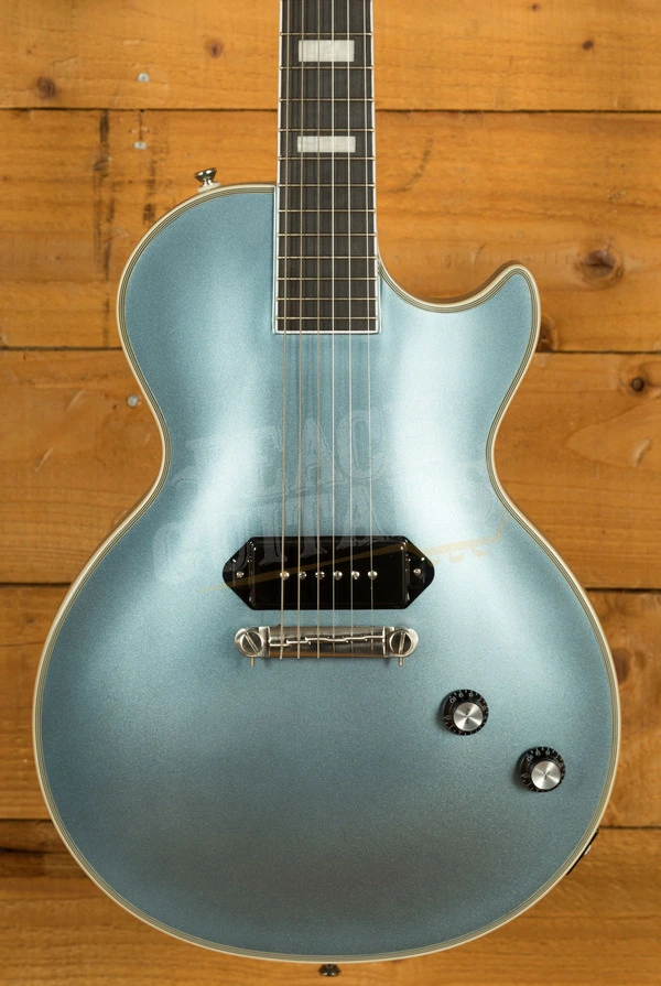Epiphone Jared James Nichols "Blues Power" Les Paul Custom | Aged Pelham Blue *B-Stock*