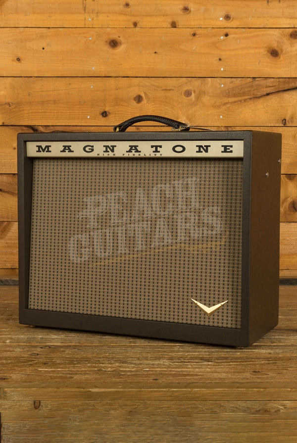 Magnatone Varsity Reverb Traditional Electric Guitar Amplifier Combo - 15W - 1x12" - Spanish Mission