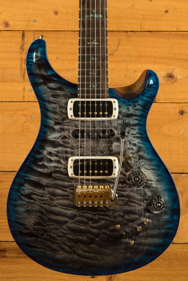 PRS Wood Library Modern Eagle V | Charcoal Blueburst - Roasted Maple Neck