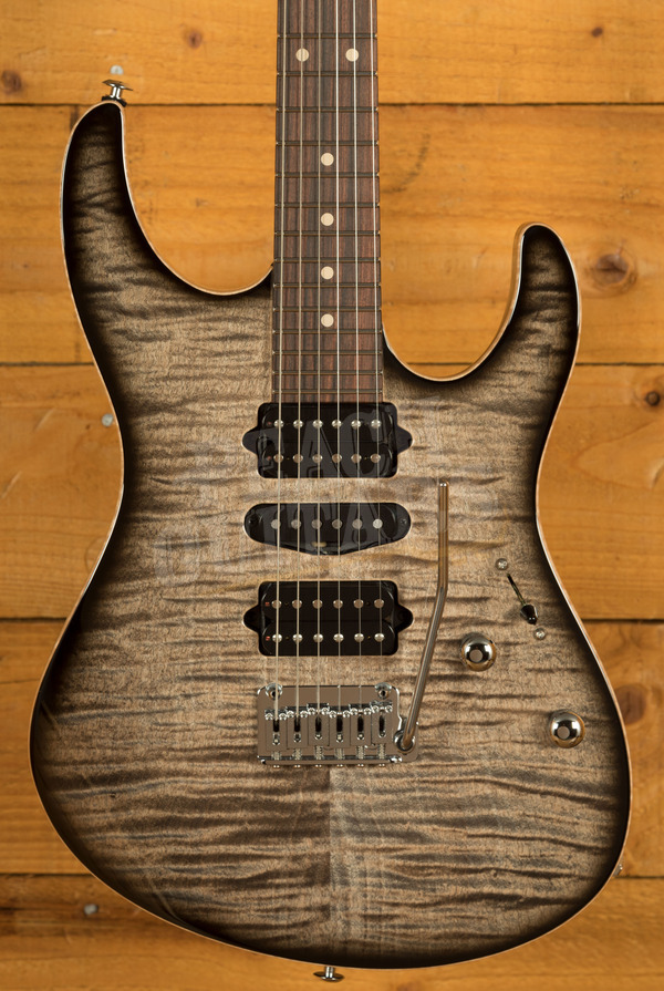 Suhr Modern Pro Trans Charcoal Burst Pau Ferro 