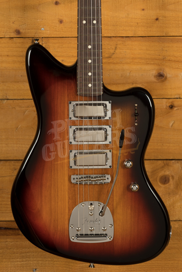 Fender Parallel Universe II Spark-O-Matic Jazzmaster | Rosewood - 3-Colour Sunburst