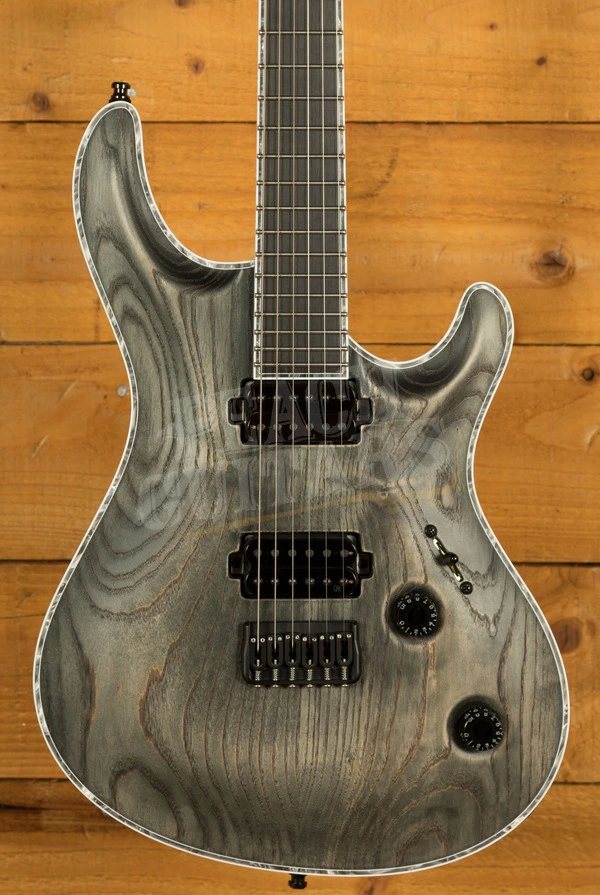 Mayones Regius Core Gothic 6 - Ebony - Antique Black Matte